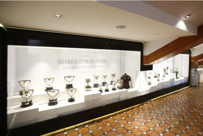 Cena en el Restaurante Submarino Oceanogràfic y Visita Guiada al Estadio de Mestalla para dos (Valencia)