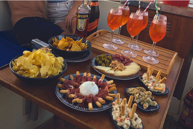 Cena a Bordo de un Velero para dos (Barcelona)