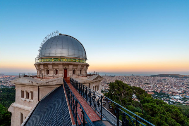Cenar con las Estrellas en el Observatori Fabra (Barcelona)