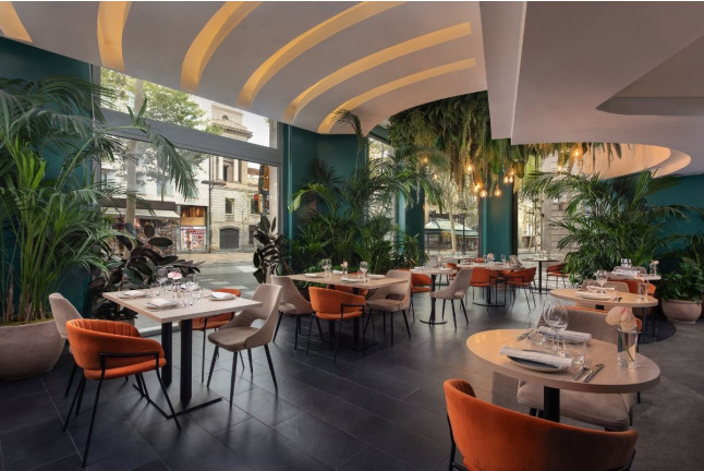 Comida para dos en Restaurante CentOnze del Hotel Le Méridien Barcelona 5* (Barcelona)