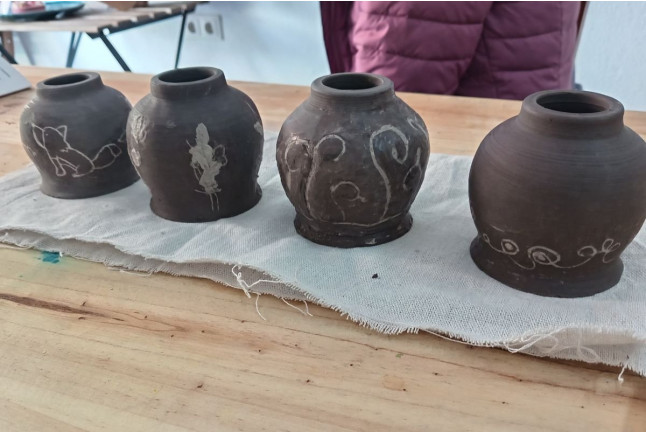 Taller de Cerámica Nivel Inicial con Picoteo (Málaga)