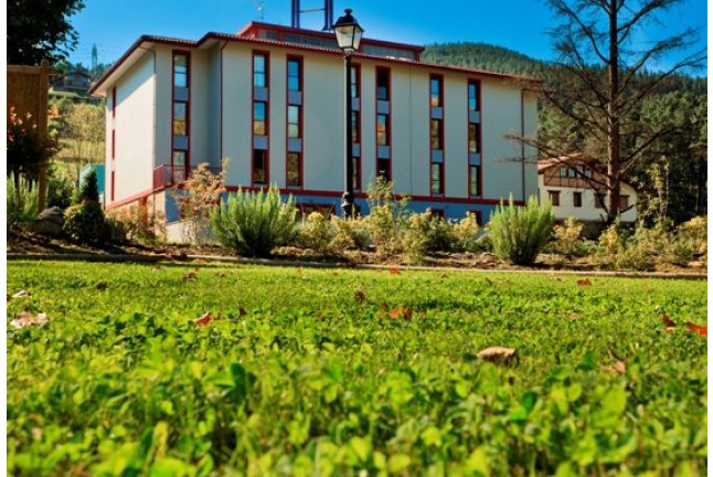 Circuito Spa, Masaje y Comida o Cena para dos en Hotel Balneario de Areatza (Vizcaya)