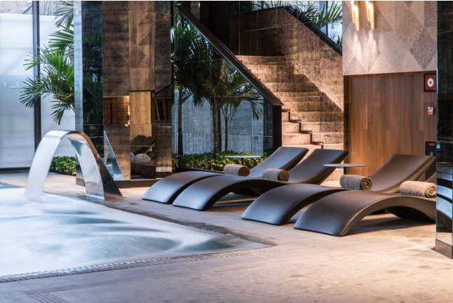 Circuito Spa y Copa de Cava para dos en OASIS Wellness & Spa del Grand Hyatt Barcelona 5* (Barcelona)