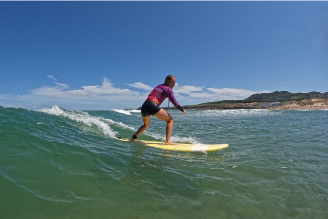 Clase Privada de Surf en Liencres o Santander para dos (Cantabria)