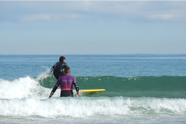 Clase Privada de Surf en Liencres o Santander para dos (Cantabria)