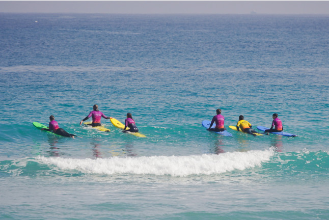Clase de Surf en Liencres o Santander (Cantabria)