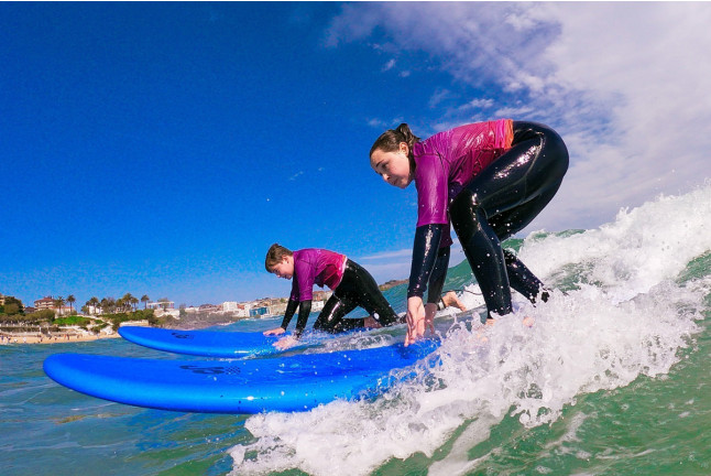 Clase de Surf en Liencres o Santander (Cantabria)
