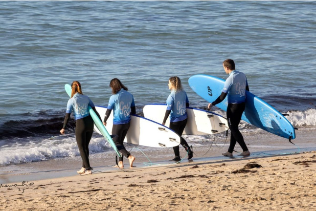 Clase Grupal de Surf (A Coruña)