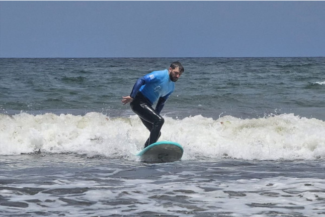 Clase Grupal de Surf (A Coruña)