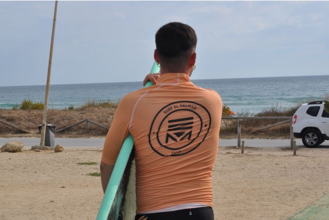 Clase de Surf en Pareja (Zahara de los Atunes, Cádiz)