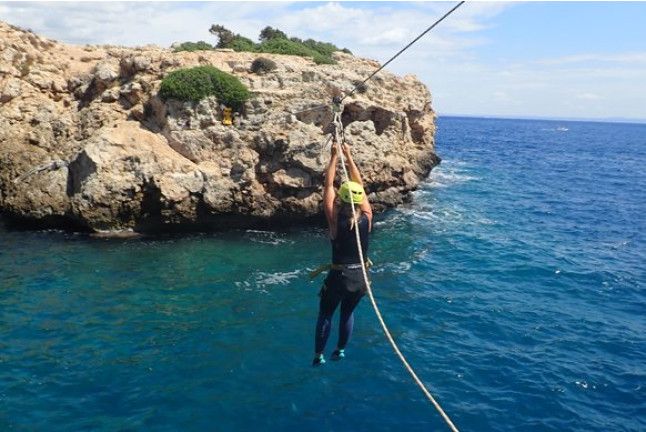 Coasteering en la Zona Sur o la Zona Norte (Mallorca)