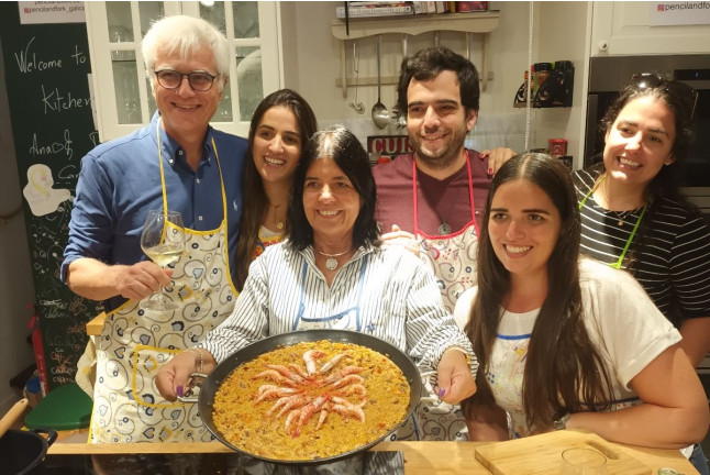 Compra en el Mercado y Clase de Cocina (A Coruña)