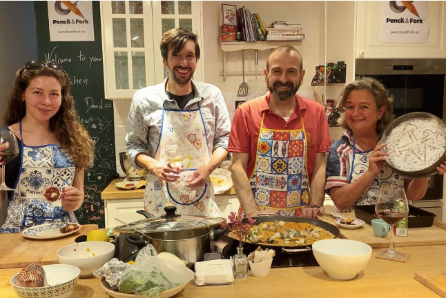 Compra en el Mercado y Clase de Cocina (A Coruña)