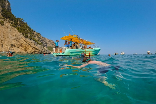 Snorkel en Coll Baix e Isla de Alcanada (Mallorca)