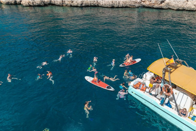Snorkel en Coll Baix e Isla de Alcanada (Mallorca)