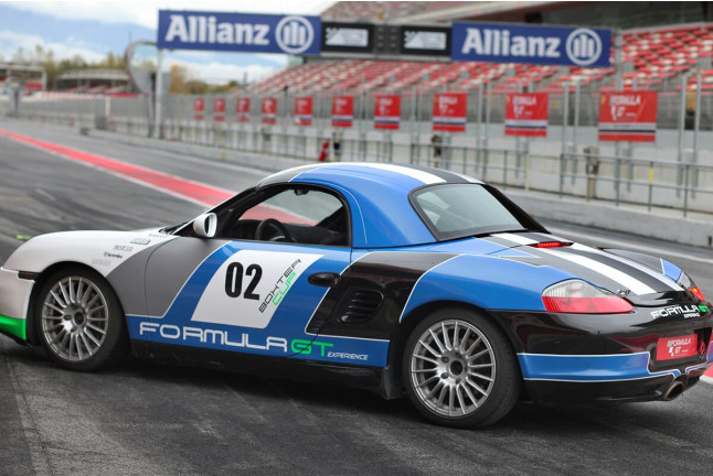Conducir Porsche Boxster Cup en el Circuit de Barcelona-Catalunya Gran Premio (4,7km) 