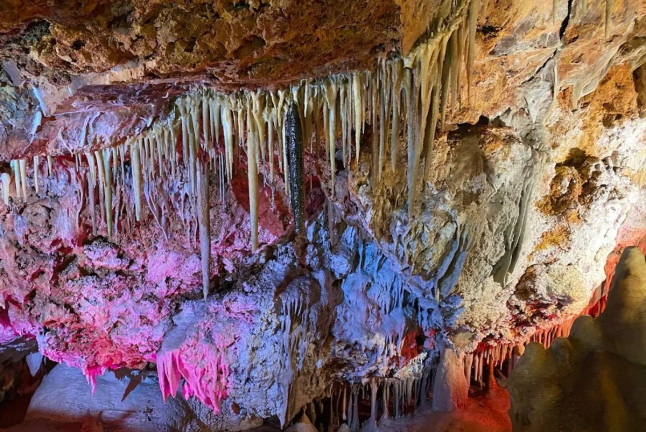 Entrada a Las Cuevas de Génova (Palma, Mallorca)