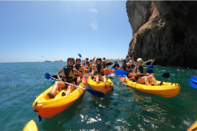 Kayak y Snorkel en las Cuevas de Mogán (Gran Canaria)