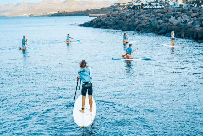 Curso de Paddle Surf con Fotos (Lanzarote)