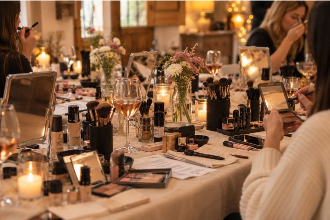 Taller de Maquillaje con Vino y Picoteo (Sevilla)