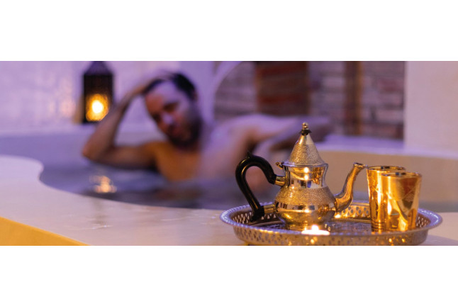 Baño Básico y Masaje Relajante en Al-Haram Hammam Baños Árabes (Granada)