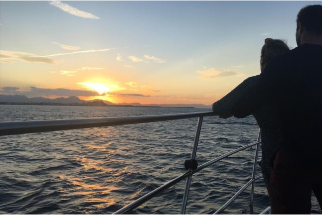Puesta de Sol en Catamarán a Motor (Dénia, Alicante)