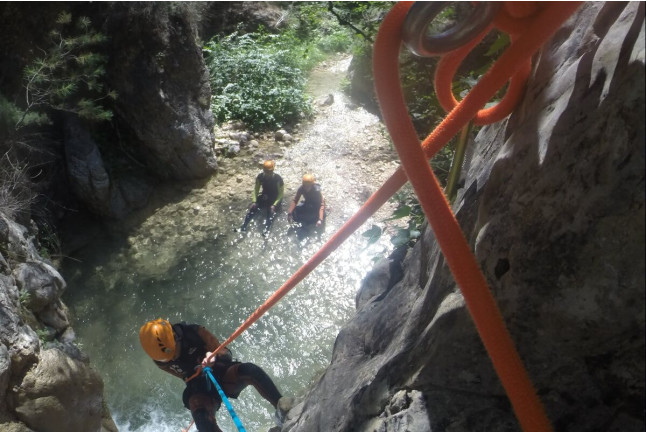 Descenso de Barrancos (Yeste, Albacete)