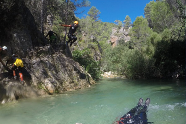 Descenso de Barrancos (Yeste, Albacete)