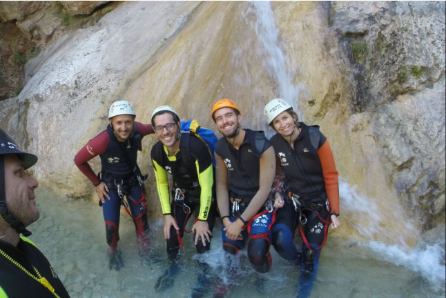 Descenso de Barrancos (Yeste, Albacete)