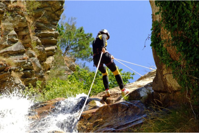 Descenso de Barrancos en Berros, Barranco de Estaron o Barranco del Infierno (Lleida)