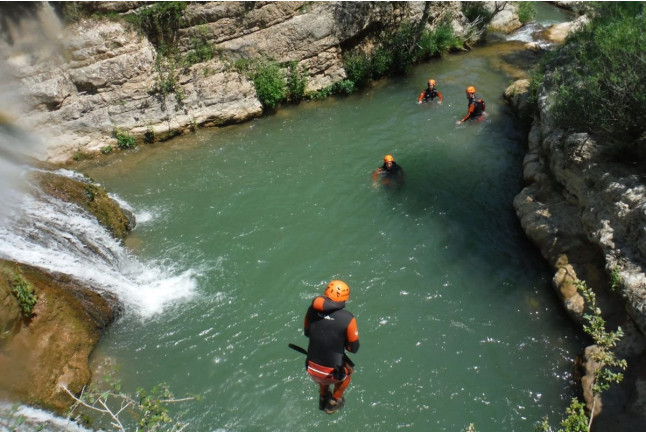 Descenso de Barrancos Nivel Inicial (Villarluengo, Teruel) 