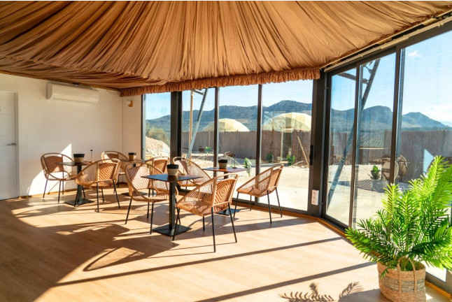 Escapada en Domo Geodésico Premium en El Refugio del Indio (Archidona, Málaga)