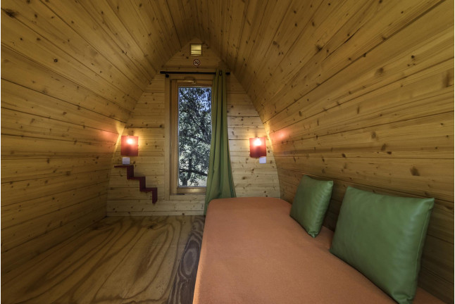 Dormir en una Cabaña en los Árboles para dos (Madrid)