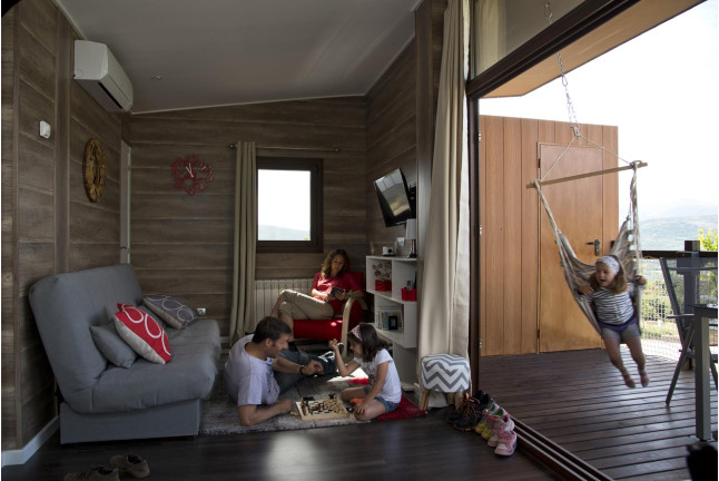 Escapada de 2 Noches en una Cabaña Ecolodge (Madrid)