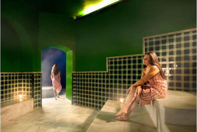Baños Árabes con Masaje Relajante para Parejas en El Hammam Spa (Málaga)