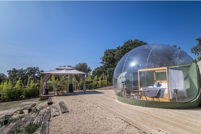 Escapada con Desayuno en Sky Bubble en El Toril Glamping Experience (Velada, Toledo)