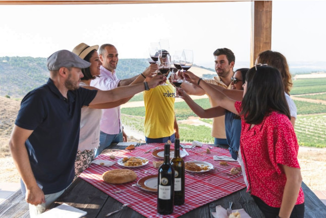 Viaje al Origen: Merendero Sanchomartin, Visita a Bodega, Cata de Vinos y Menú Especial en Bodegas Emilio Moro (Valladolid)