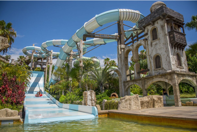 Entrada a Aqualand Costa Adeje (Tenerife)