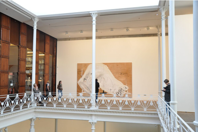 Entrada a la Fundació Antoni Tàpies (Barcelona)