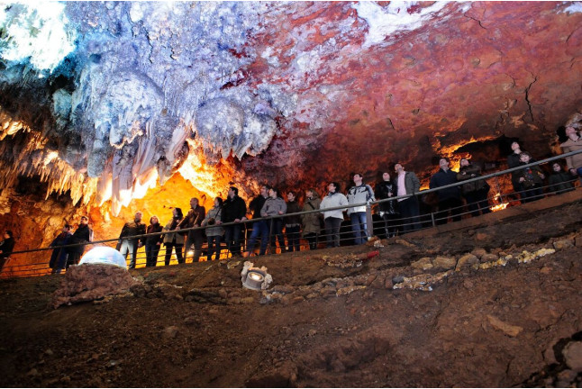 Entradas con visita guiada a la Cueva El Soplao (Celis, Cantabria)