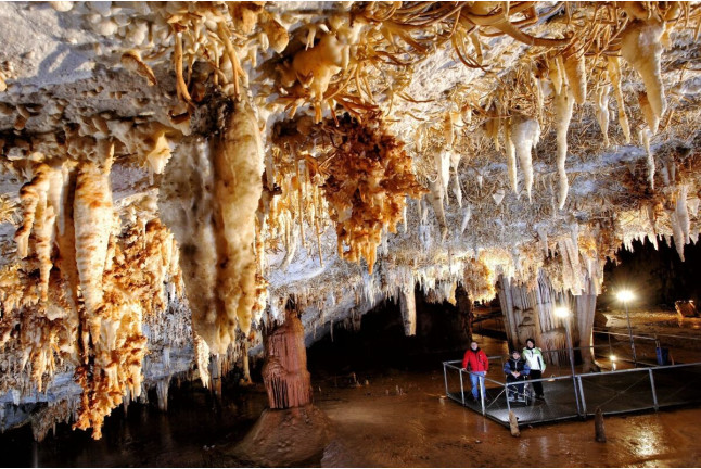 Entradas con visita guiada a la Cueva El Soplao (Celis, Cantabria)