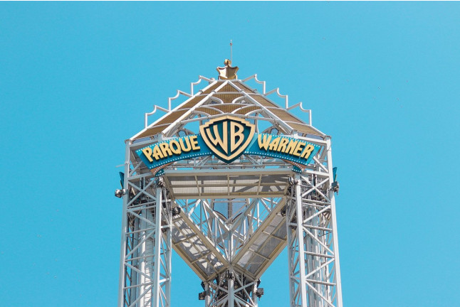 Entrada a Parque Warner (San Martín de la Vega, Madrid)
