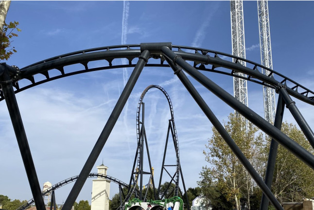 Entrada a Parque Warner (San Martín de la Vega, Madrid)