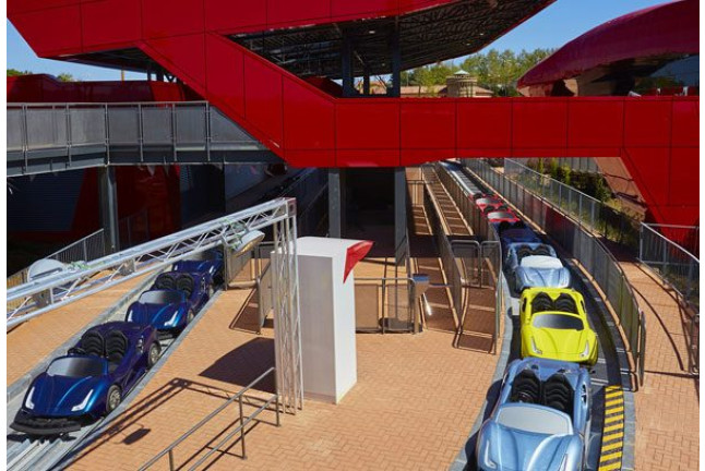 Entrada a Ferrari Land (Tarragona)