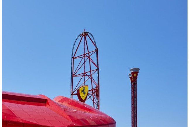 Entrada a Ferrari Land (Tarragona)