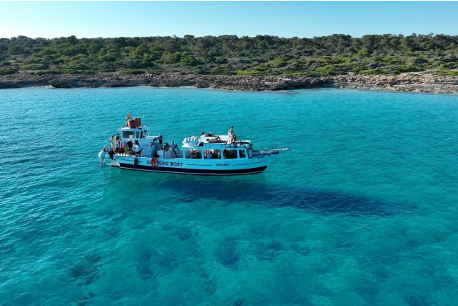 Salida en Barco con Puesta de Sol: Es Trenc Boat (Colònia de Sant Jordi, Mallorca)