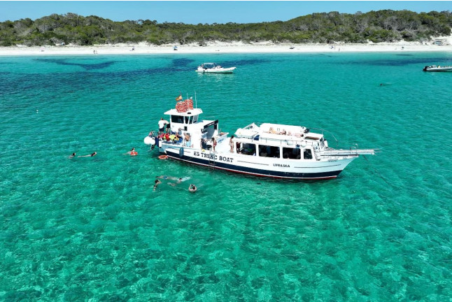 Salida en Barco con Puesta de Sol: Es Trenc Boat (Colònia de Sant Jordi, Mallorca)