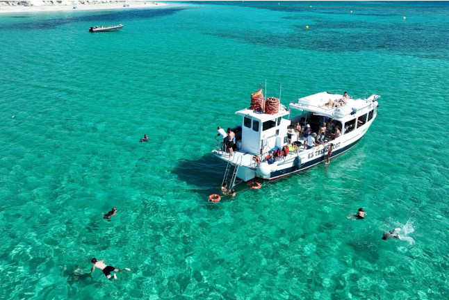 Salida en Barco con Puesta de Sol: Es Trenc Boat (Colònia de Sant Jordi, Mallorca)