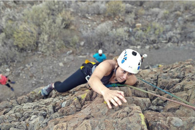 Escalada al Atardecer con Snack y Fotos (Presa de Los Hornos, Gran Canaria)