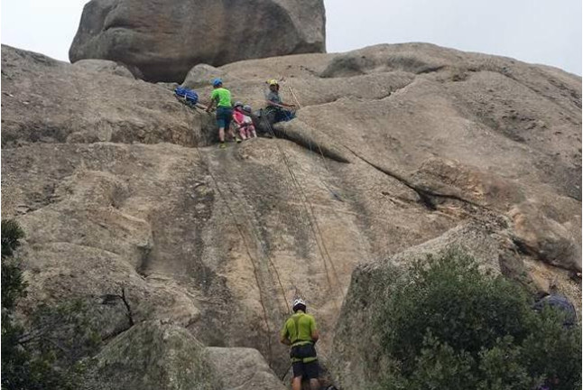 Bautismo de Escalada y Rápel (Cercedilla, Madrid)